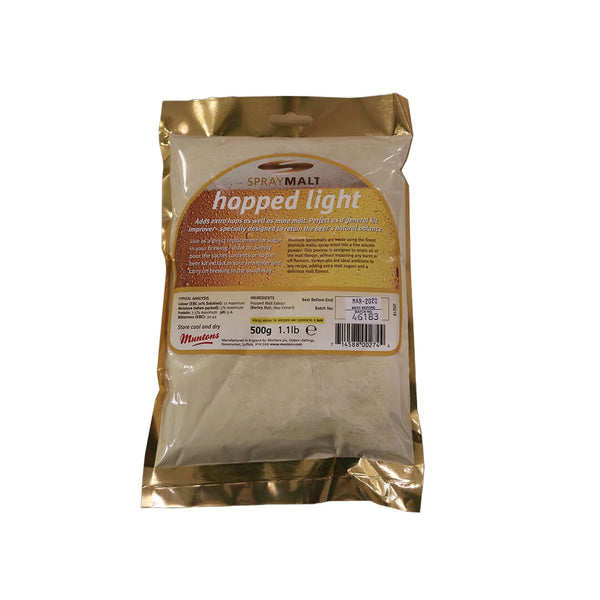 Spraymalt Hopped Light | Enhance Your Bitters with Rich Malt Flavour (500 g | 1.1 Lb)