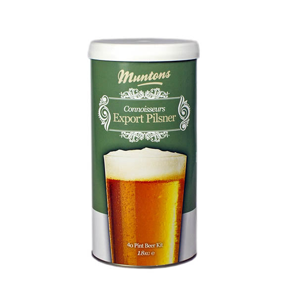 Connoisseurs Range Export Pilsner Kit Experience the Essence of Bohemian Brewing (1.8 kg | 3.9 Lb)