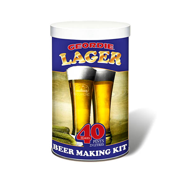 Geordie Lager - Unleash the Refreshing Tang of a Light Gold Beer with Continental Flair (1.5 kg | 3.3 Lb)