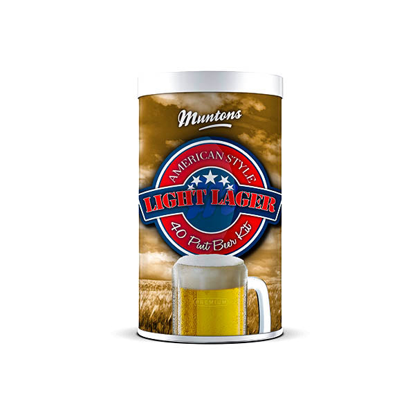 Premium Range American Light Lager | Refreshing and Delicate Flavour (1.5 kg | 3.3 Lb)