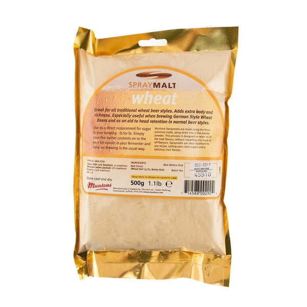 Spraymalt Wheat | Elevate Your Bitters with Rich Malt Flavour (500 g | 1.1 Lb)