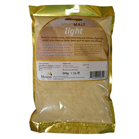 Spraymalt Light | Enhance Your Bitters with Rich Malt Flavour (500 g | 1.1 Lb)