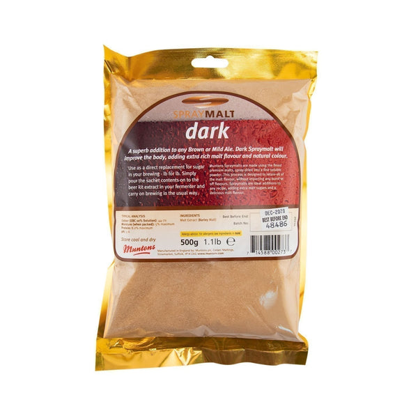 Spraymalt Dark | Enhance Your Stout, Porter, or Brown Ale (500 g | 1.1 Lb)
