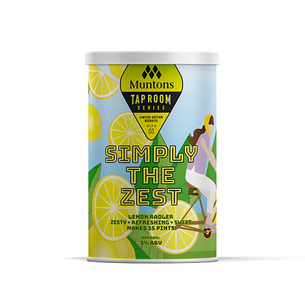 Tap Room Lemon Radler Beer Kit - Refreshing Summer Delight (1.5 kg | 3.3 Lb)