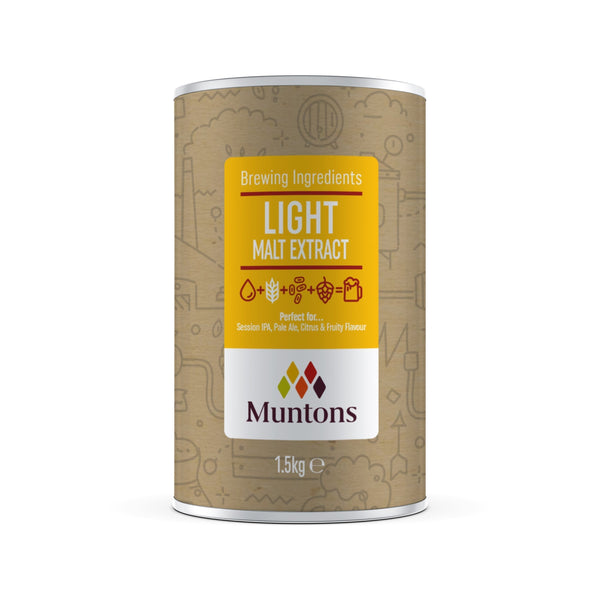 Malt Extract Light - Elevate Your Brewing with Refreshing Flavours (1.5 kg | 3.3 lb)