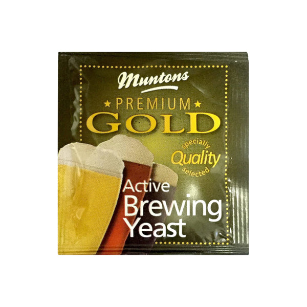 Muntons Premium Gold Dry Ale Yeast - Create Exceptional Ales with Ease (6 g | 0.21 oz)